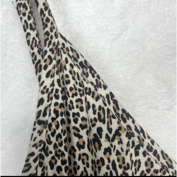 Jenni Kayne Leopard Slip Dress Size XS 90s‎ Style Animal Print - Picture 14 of 14